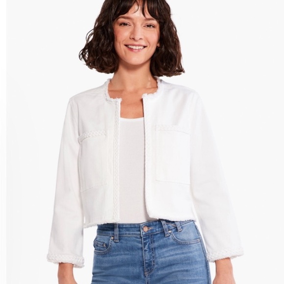 Liverpool Jackets & Blazers - Liverpool Women's White Cropped Blazer